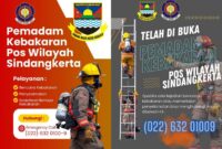 Inilah Nomor Telepon Pemadam Kebakaran Pos Wilayah Sindangkerta Kabupaten Bandung Barat