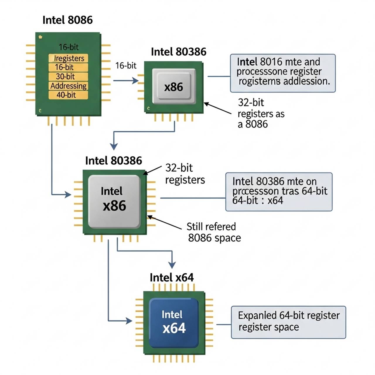 Mengapa 32 Bit Disebut x86 dan 64 Bit Disebut x64 Ini Penjelasan Lengkapnya