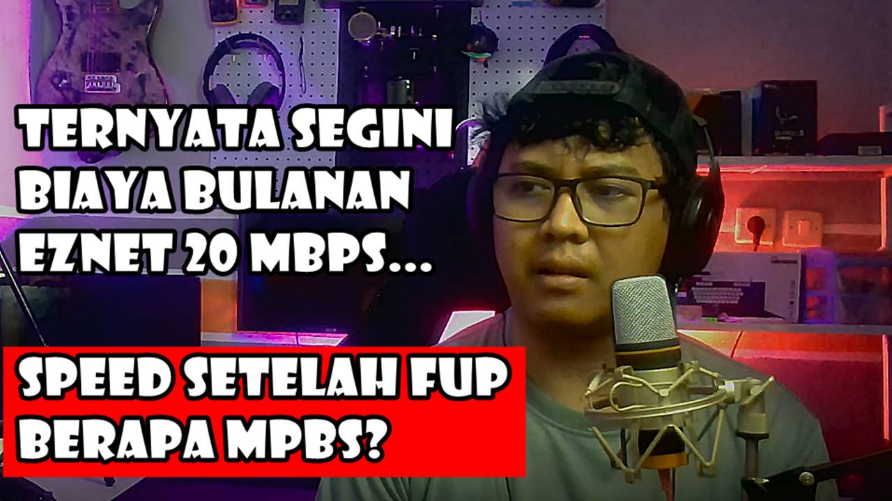 Berapa Biaya Bulanan EZNET 20 Mbps Ternyata Bukan 170 Ribu