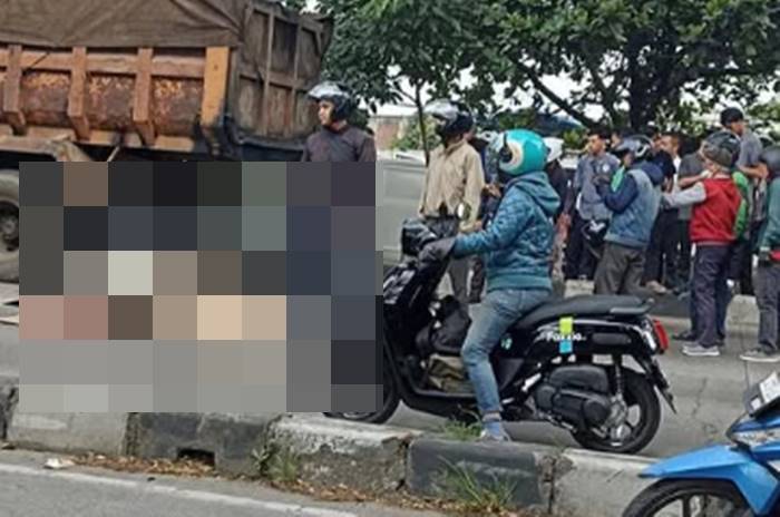 Kecelakaan Maut di Jalan Soekarno-Hatta Bandung, Pengendara Motor Meninggal di Tempat Setelah Tabrak Truk dari Belakang