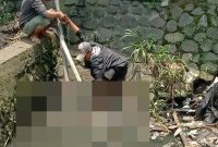 Warga Cibaduyut Digegerkan dengan Penemuan Mayat yang Diduga Tanpa Kepala di Saluran Air Dekat Terowongan TCI