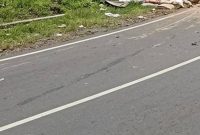 Truk Pengangkut Sapi Terguling di Nagreg Diduga Rem Blong